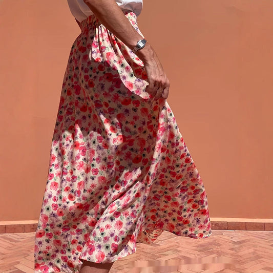 Elegant Floral Sophie Laurie Everyday Maxi Skirt