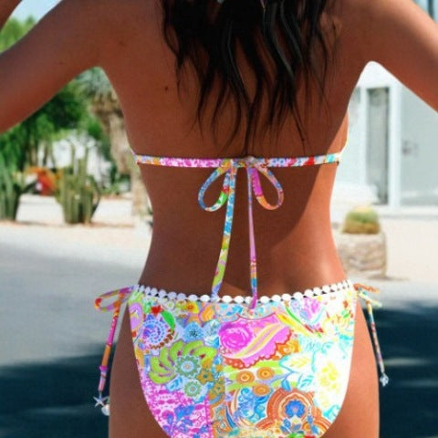 Vibrant Printed Bikini by Sophie Laurie