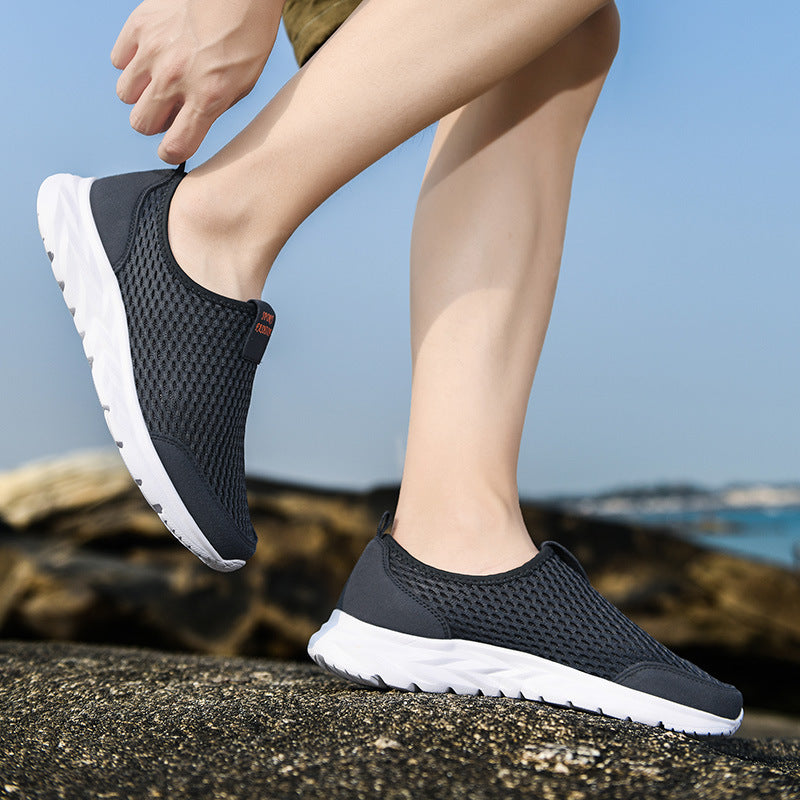 Breathable Sophie Laurie Mesh Running Sneakers