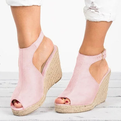 Chic Platform Wedge Sandals Sophie Laurie