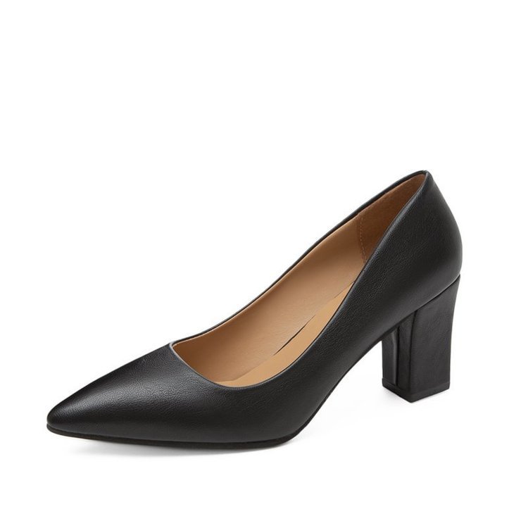 Chic Pointed High Heels by Sophie Laurie