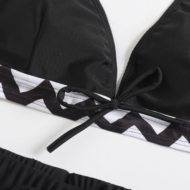 Chic Zigzag Sophie Laurie Bikini Set with Shorts