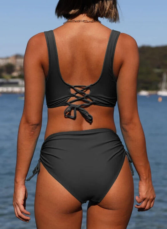 Chic Strappy Bikini by Sophie Laurie