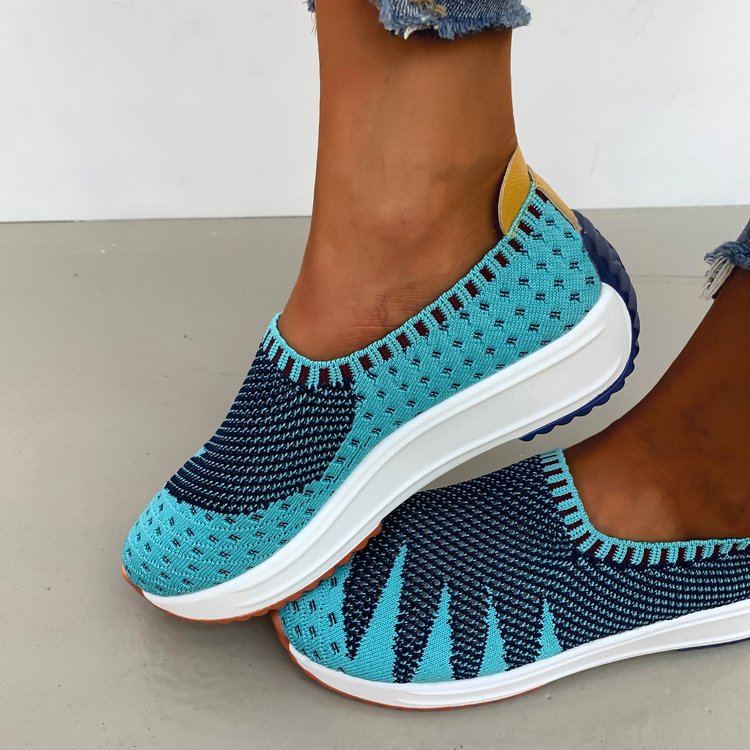 Pinterest-Inspired Sophie Laurie Wedge Sneakers