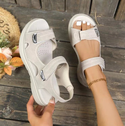 Vintage Comfort Wedge Sandals by Sophie Laurie
