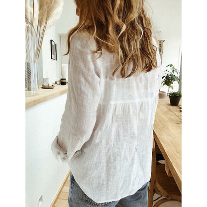 Relaxed Fit Sophie Laurie Lapel Cardigan Blouse