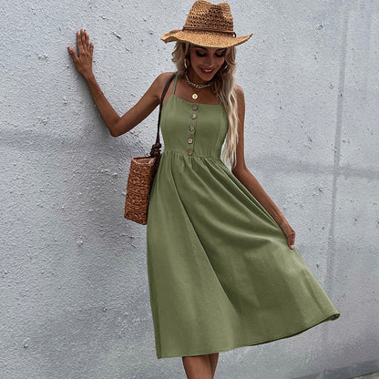 Chic Midi Sundress Sophie Laurie Summer Collection