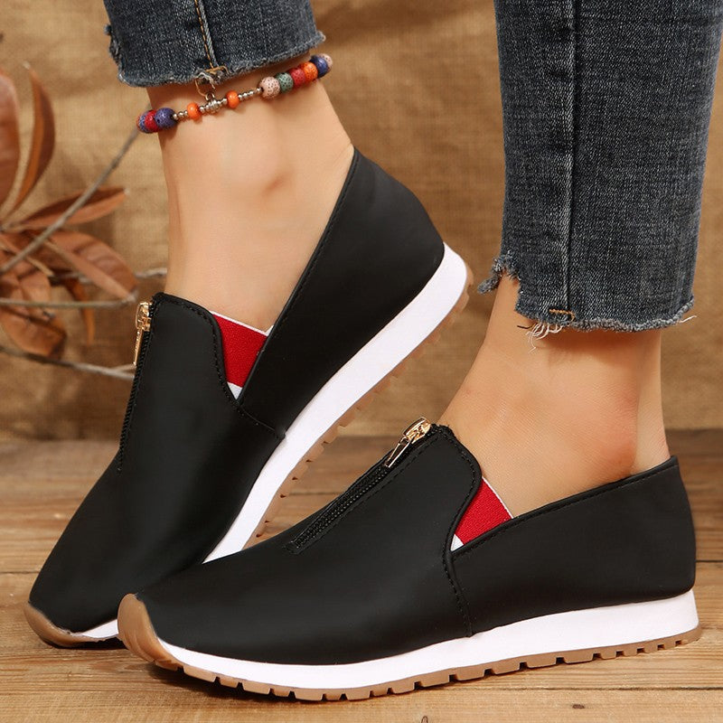 Comfort Zip Loafers by Sophie Laurie