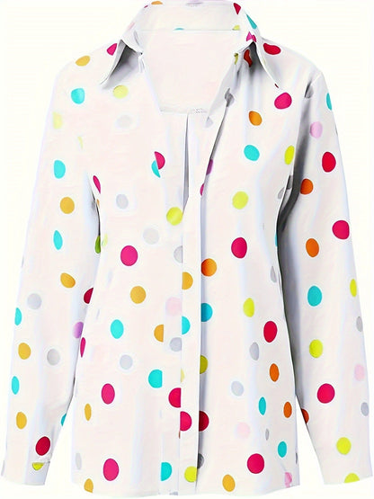 Playful Polka Dot Sophie Laurie Everyday Blouse