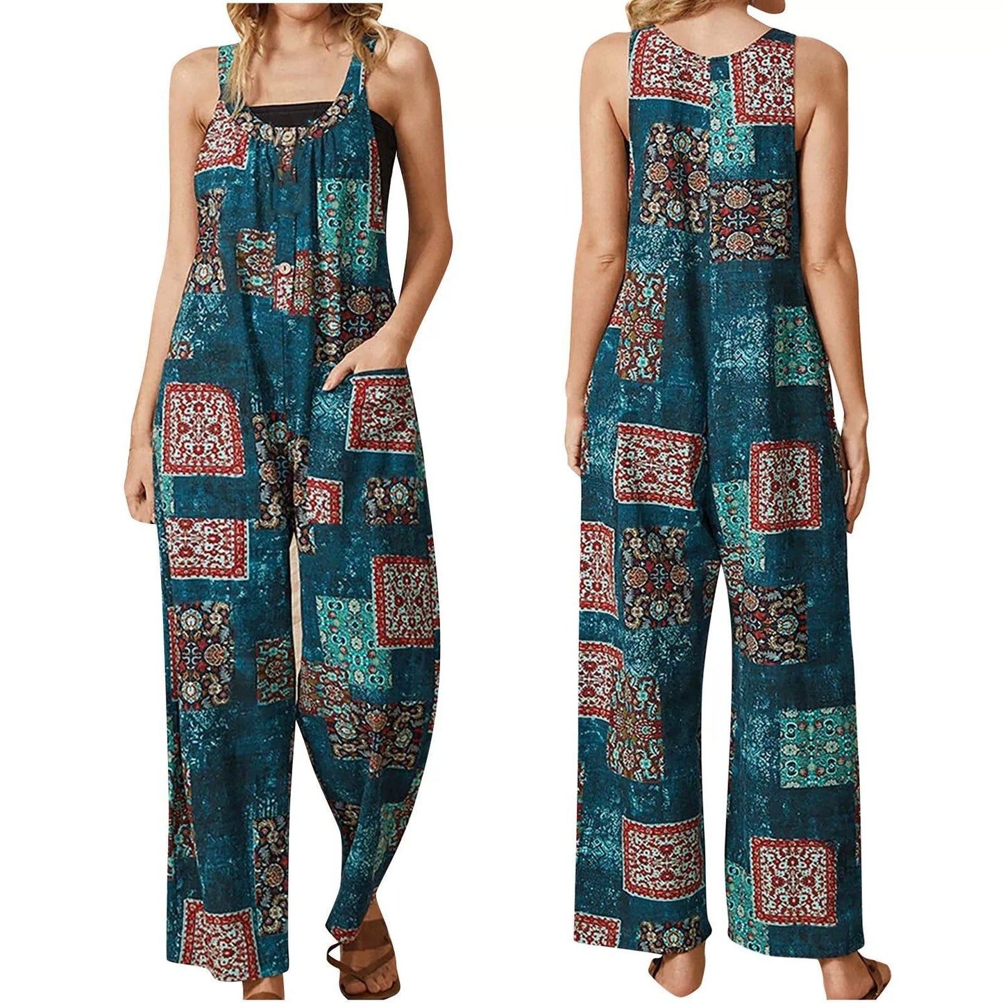 Vintage Print Sophie Laurie Everyday Jumpsuit