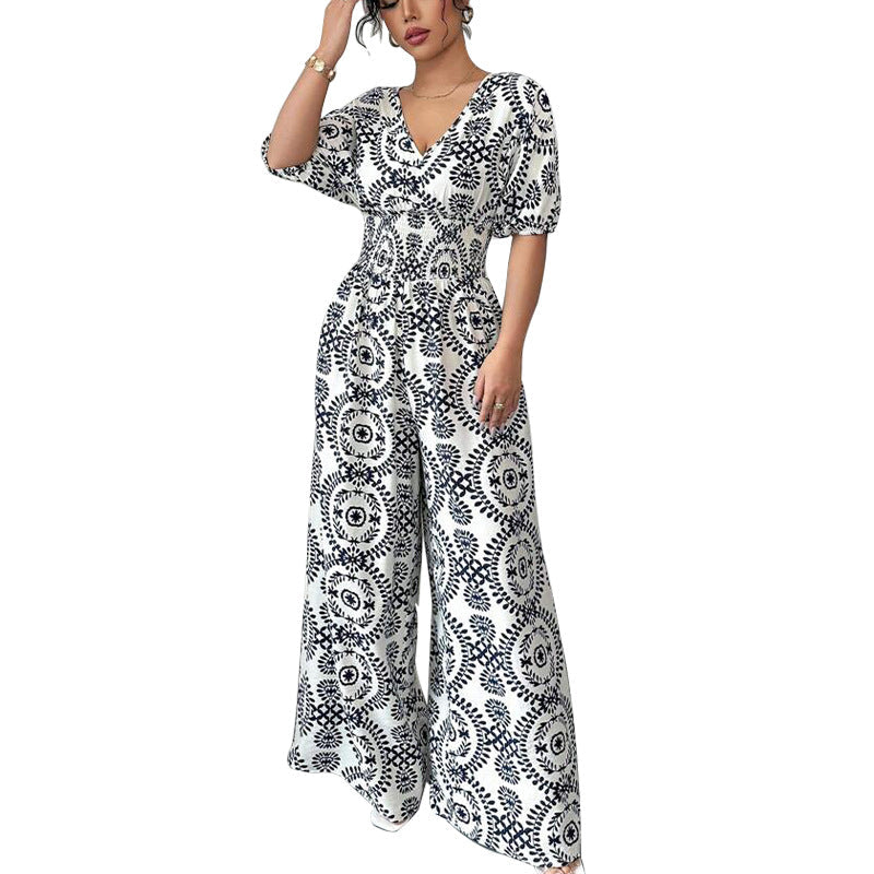 Chic Boho Print Sophie Laurie Jumpsuit