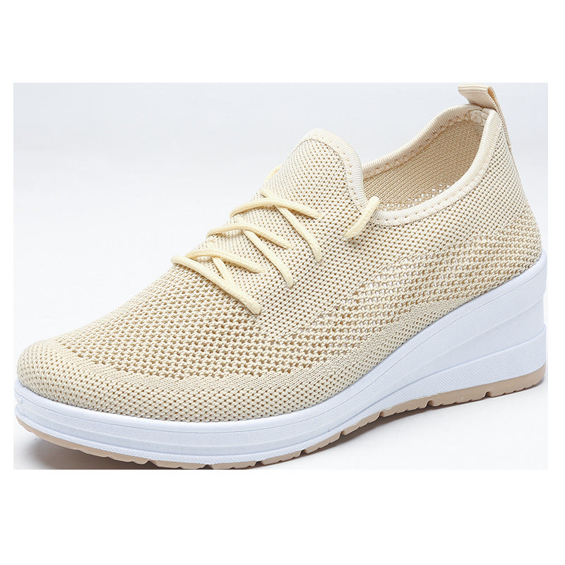 Breathable Mesh Platform Wedges by Sophie Laurie