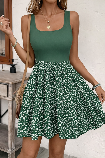 Chic Floral Sophie Laurie Sleeveless Summer Dress