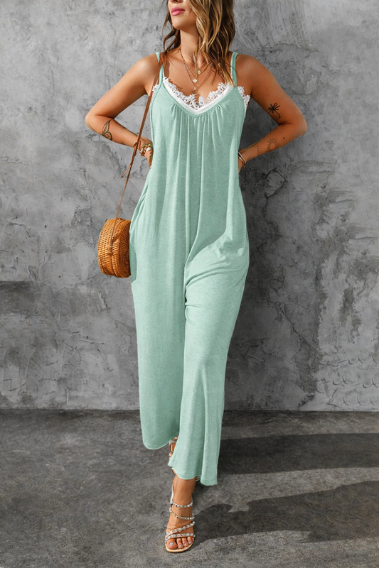 Relaxed Fit Sophie Laurie Suspender Jumpsuit