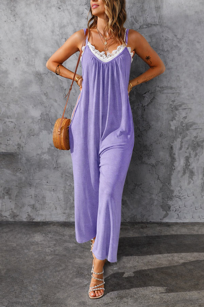 Relaxed Fit Sophie Laurie Suspender Jumpsuit