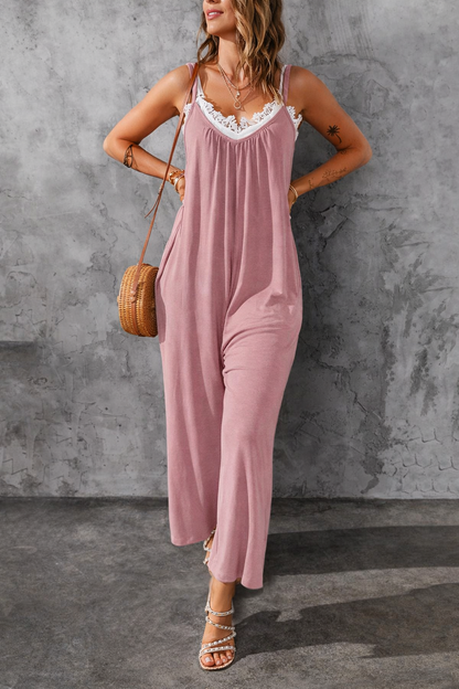 Relaxed Fit Sophie Laurie Suspender Jumpsuit