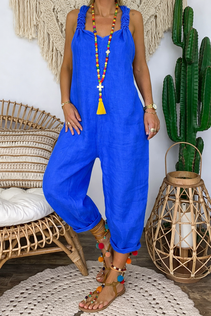 Vibrant Cotton Jumpsuit by Sophie Laurie