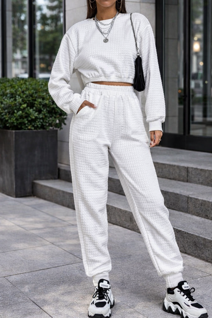 Textured Cozy Sophie Laurie Women’s Lounge Set
