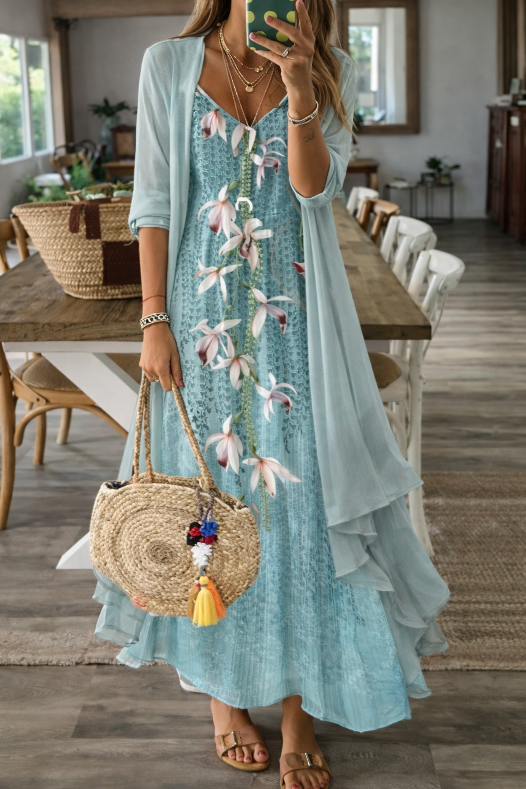Floral Swing Sophie Laurie Summer Suspender Dress