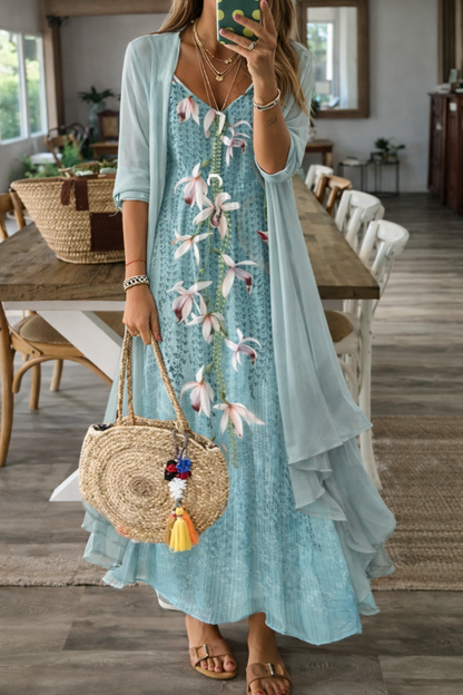 Floral Swing Sophie Laurie Summer Suspender Dress
