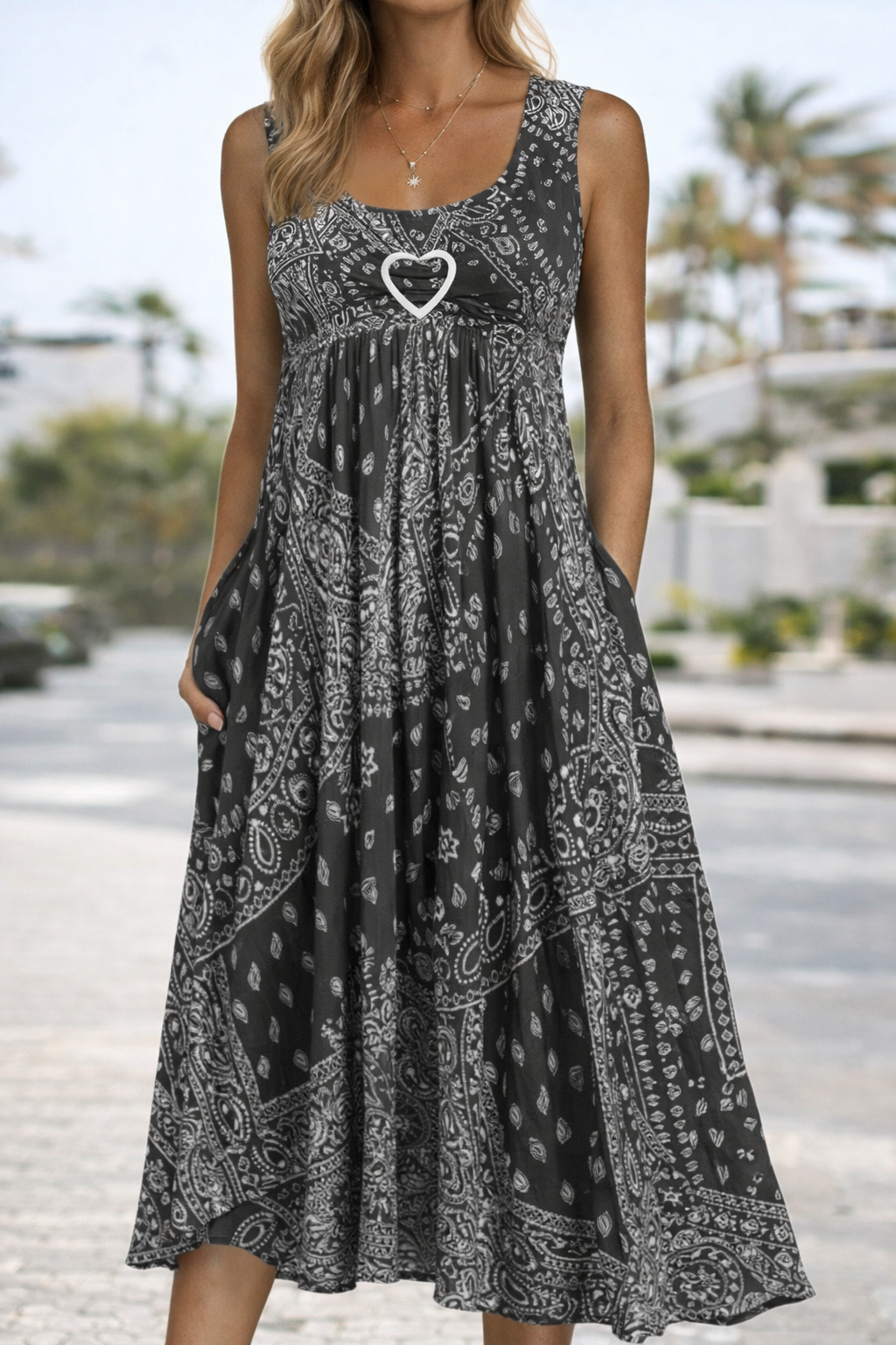 Pinterest-Inspired Sophie Laurie Heart Summer Dress