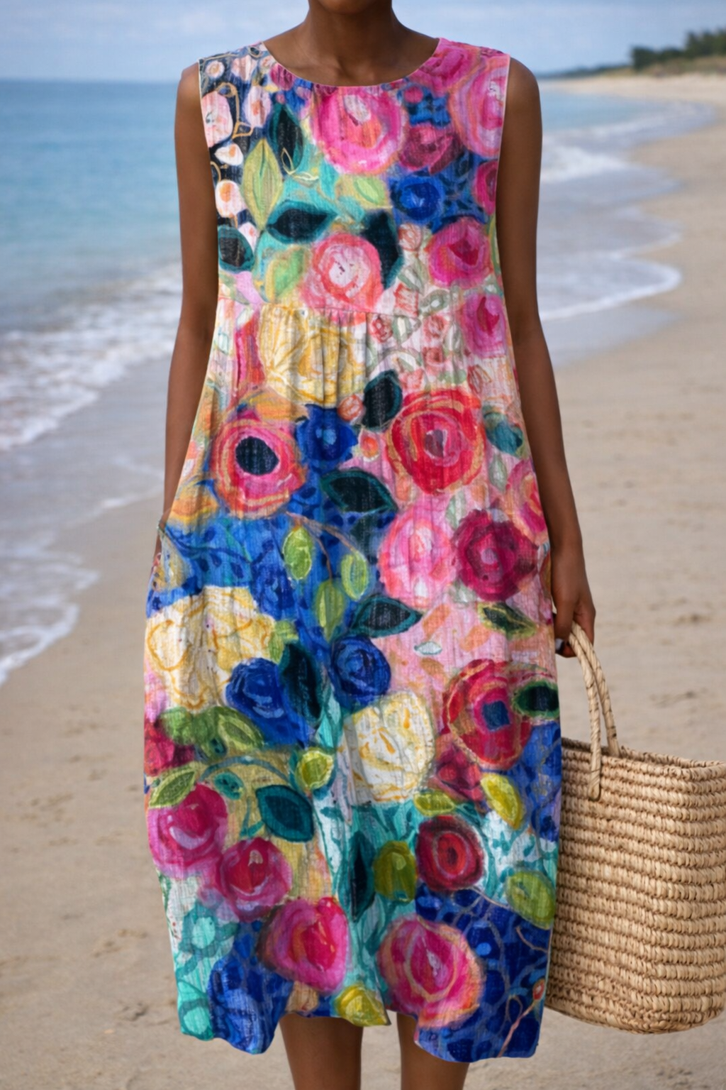 Pinterest-Inspired Sophie Laurie Sleeveless Summer Dress