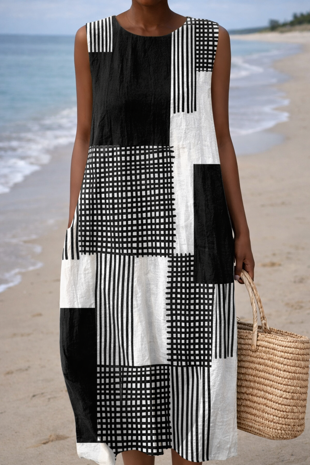 Pinterest-Inspired Sophie Laurie Sleeveless Summer Dress
