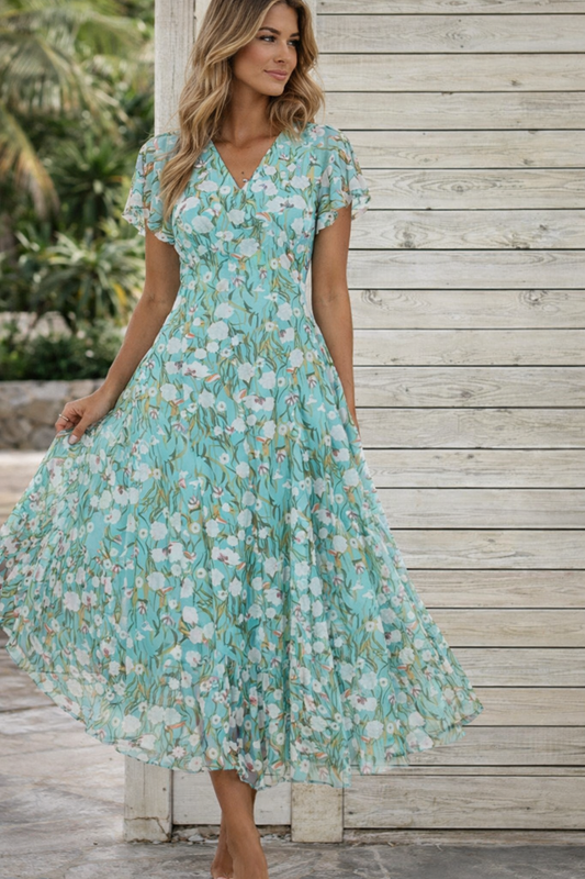 Floral Swing Pocket Dress by Sophie Laurie