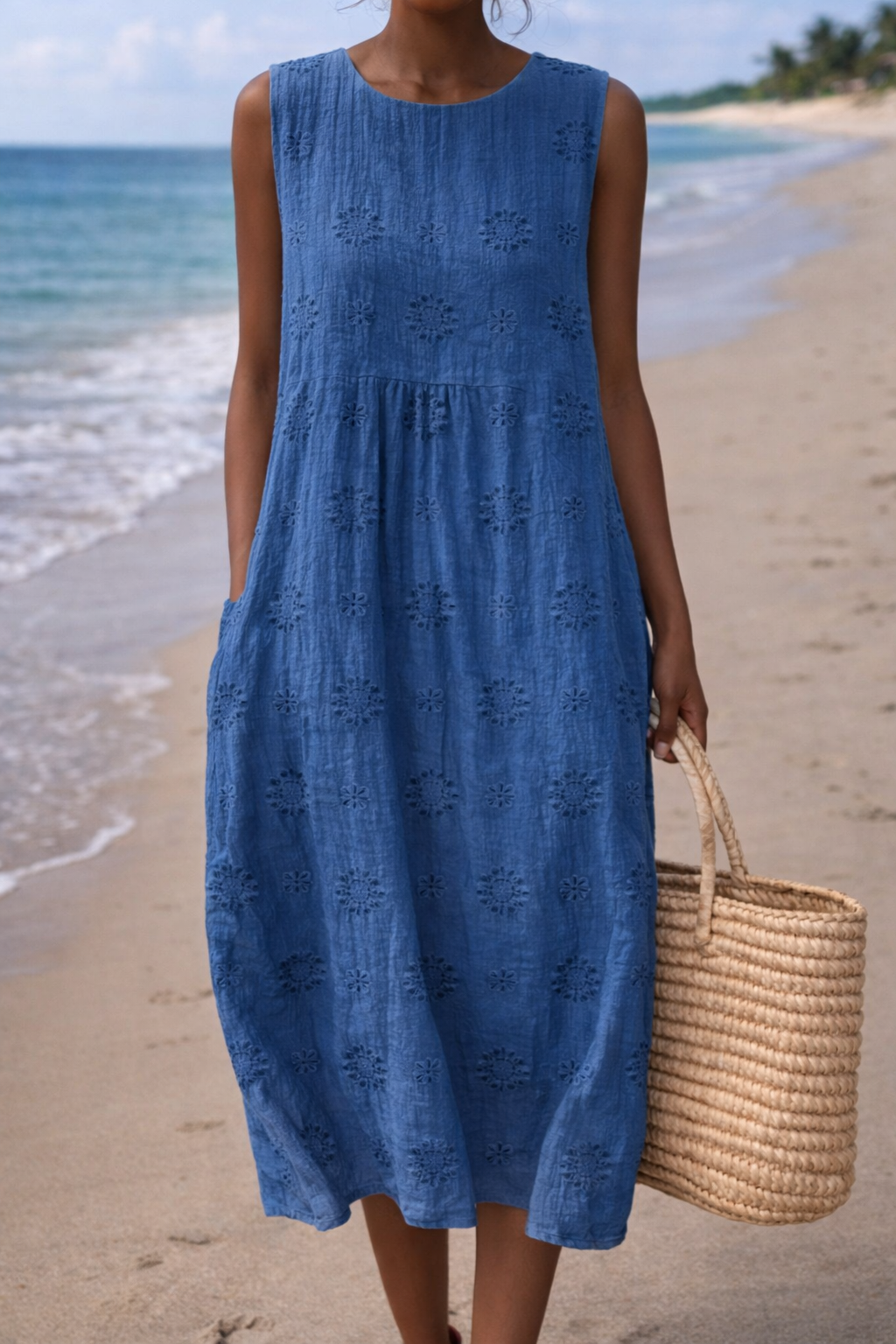 Pinterest-Inspired Sophie Laurie Sleeveless Summer Dress