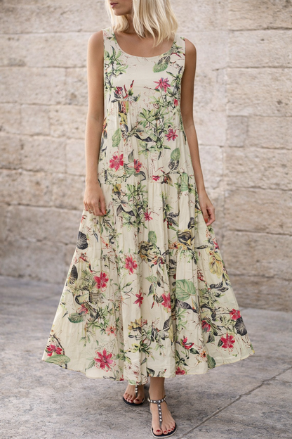 Bohemian Floral Maxi Dress Sophie Laurie Summer