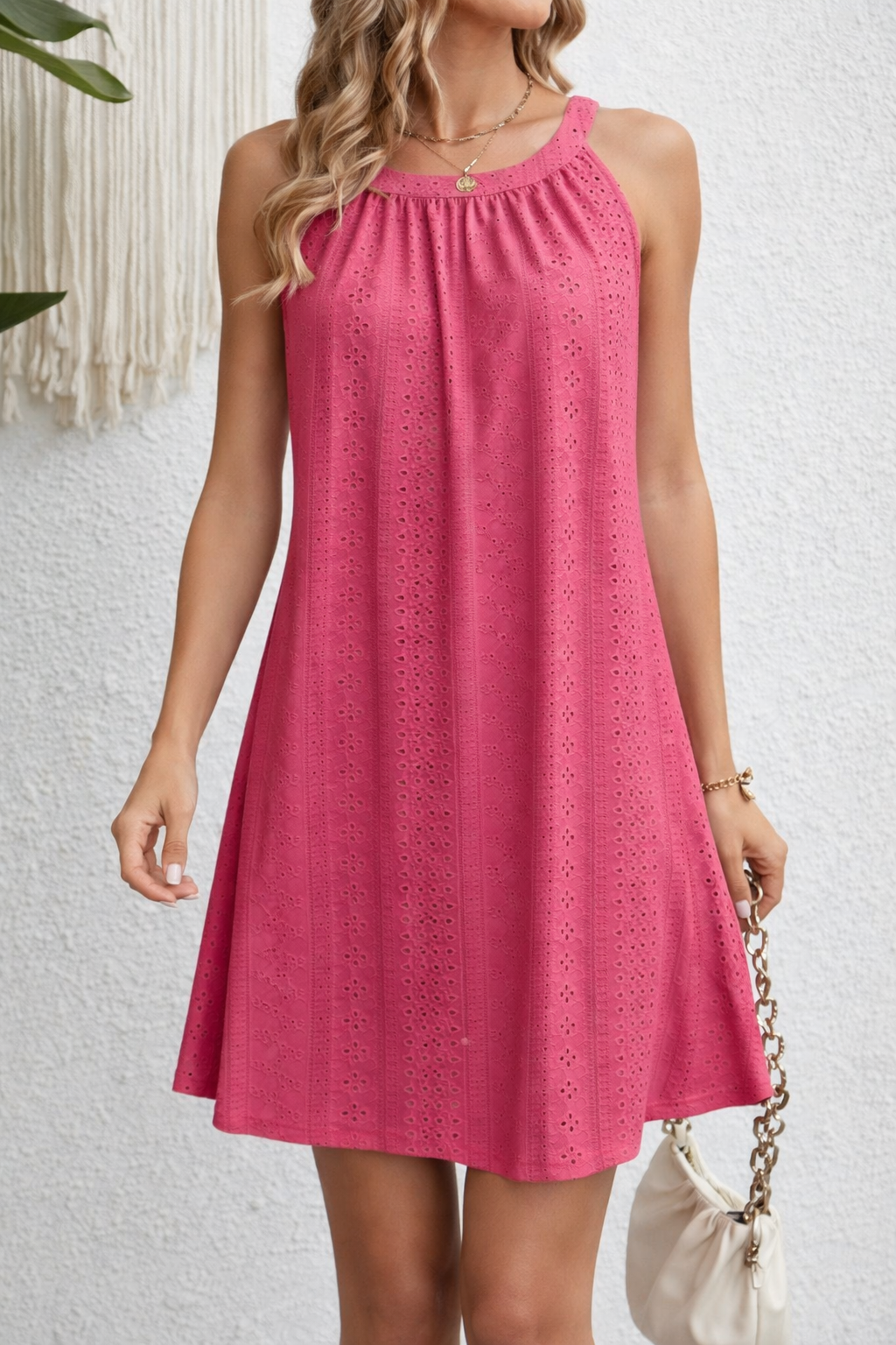 Chic Lace Sleeveless Dress Sophie Laurie
