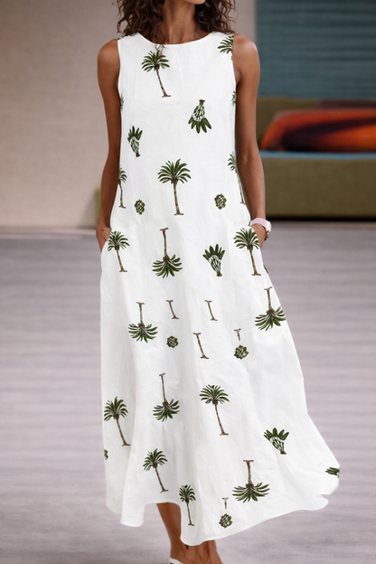 Floral Print Pocket Dress Sophie Laurie Summer Style