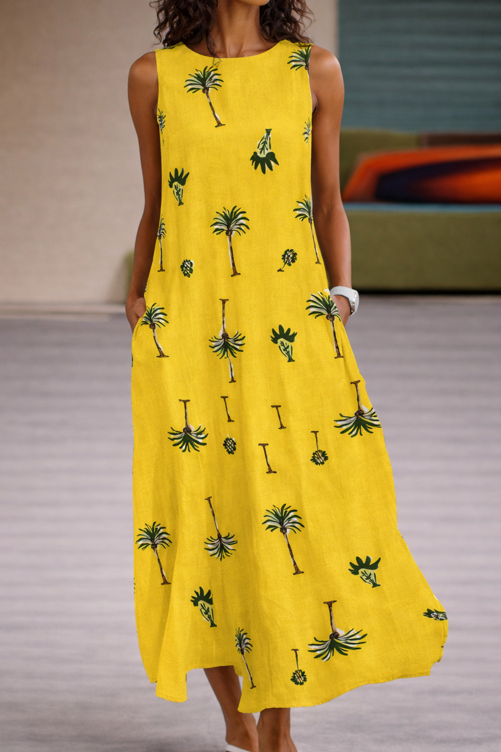Floral Print Pocket Dress Sophie Laurie Summer Style