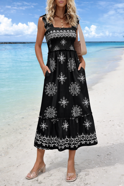 Boho Summer Maxi Dress Sophie Laurie