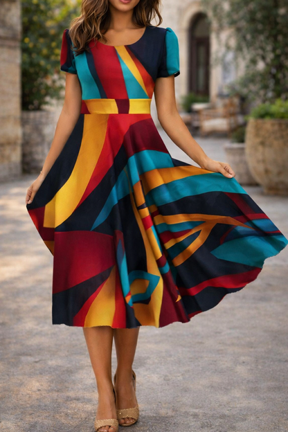 Floral Print Sophie Laurie Summer Everyday Dress