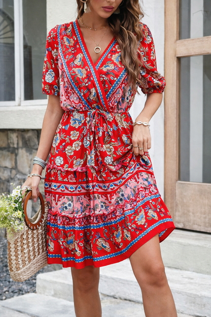 Floral Printed Sophie Laurie Summer Dress