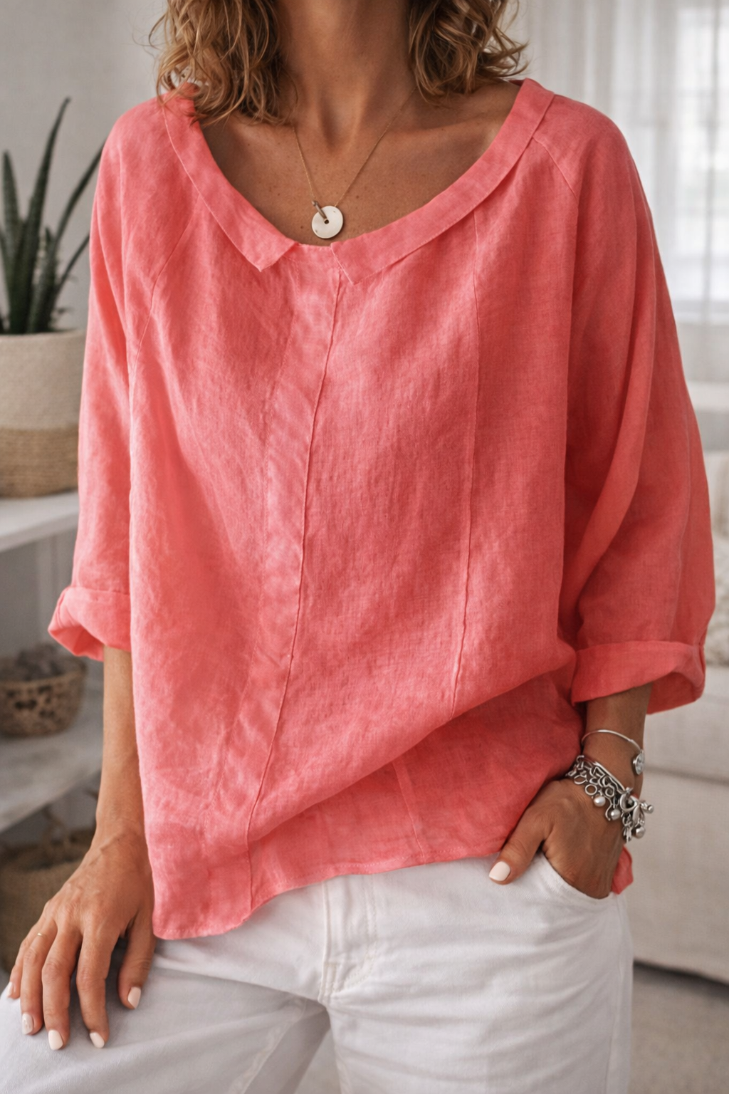Airy Everyday Blouse by Sophie Laurie
