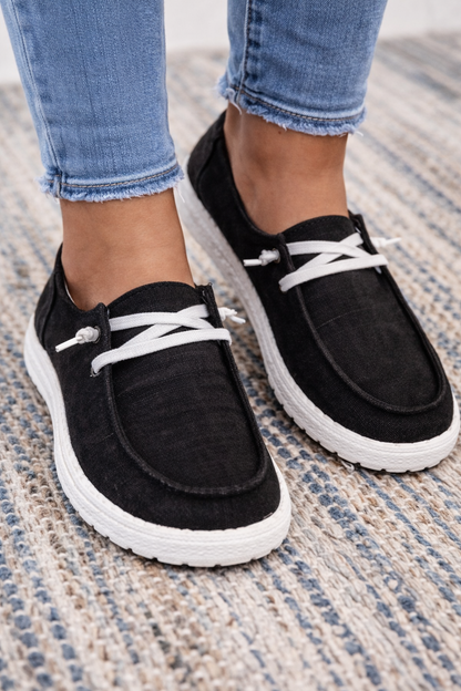 Plaid Canvas Sophie Laurie Everyday Comfort Sneakers