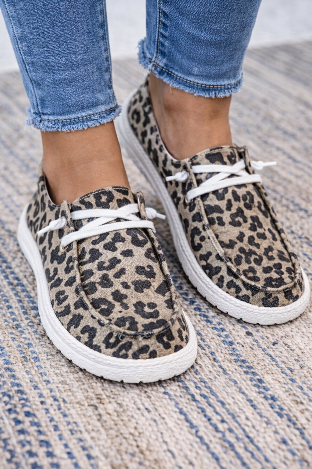 Plaid Canvas Sophie Laurie Everyday Comfort Sneakers