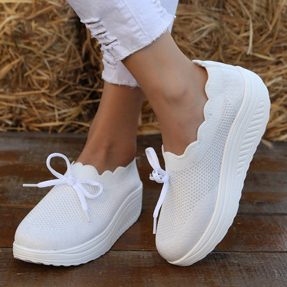 Pinterest-Inspired Sophie Laurie Fly-Knit Sneakers