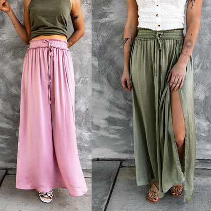 Flowy Slit Maxi Skirt by Sophie Laurie