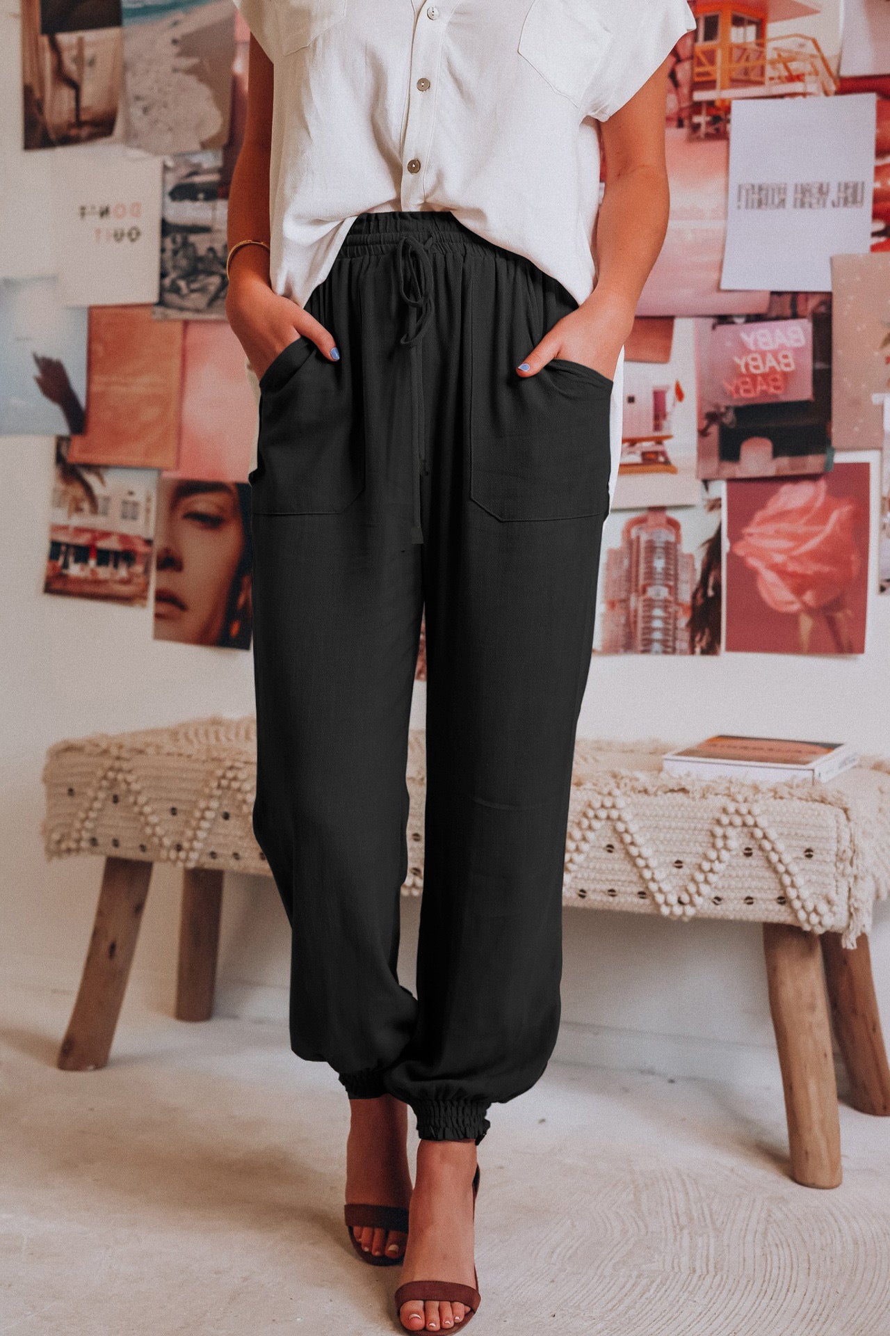 Relaxed Fit Sophie Laurie Lantern Pants