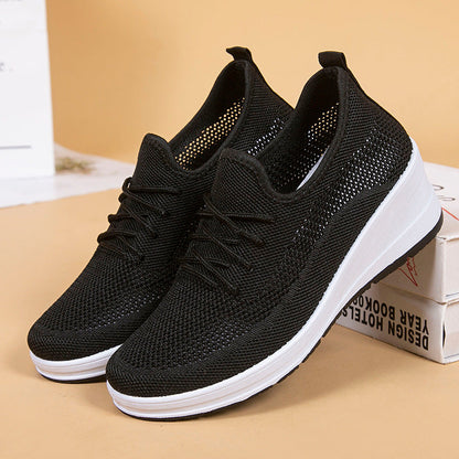Breathable Mesh Platform Wedges by Sophie Laurie