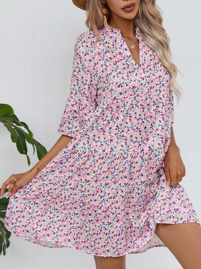 Boho V-Neck Summer Dress by Sophie Laurie