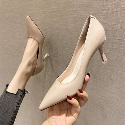 Chic Pointed Toe Heels by Sophie Laurie