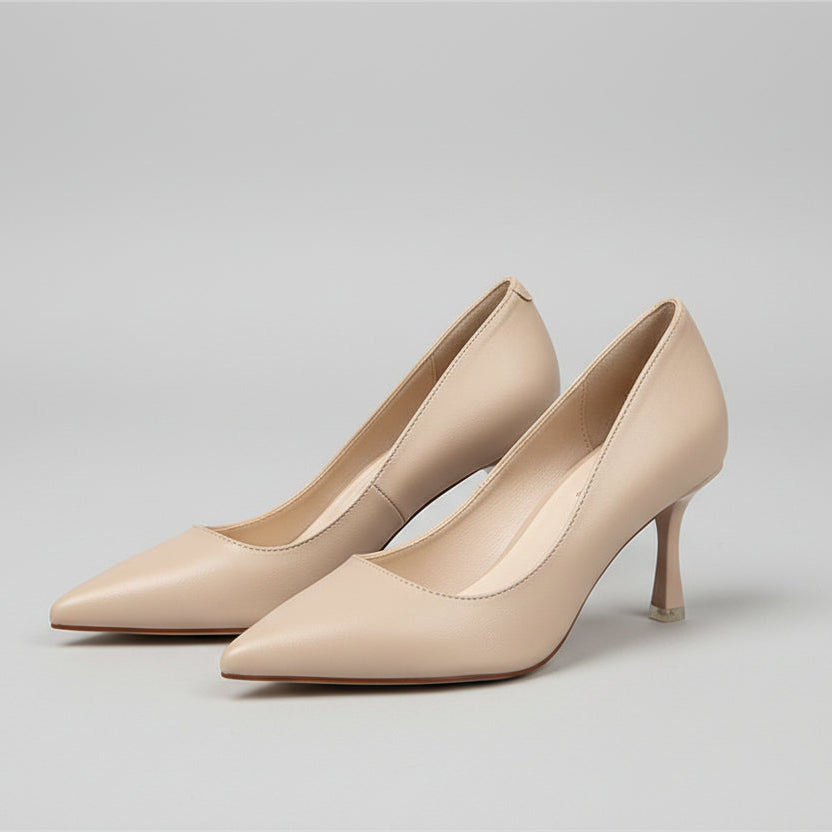 Chic Pointed Toe Heels by Sophie Laurie