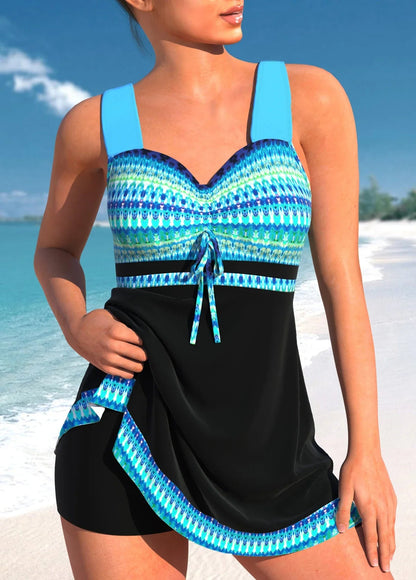Chic Plus Size Split Skirt Bikini by Sophie Laurie