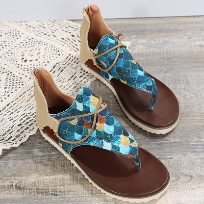 Colorful Comfort Sophie Laurie Plus Size Sandals
