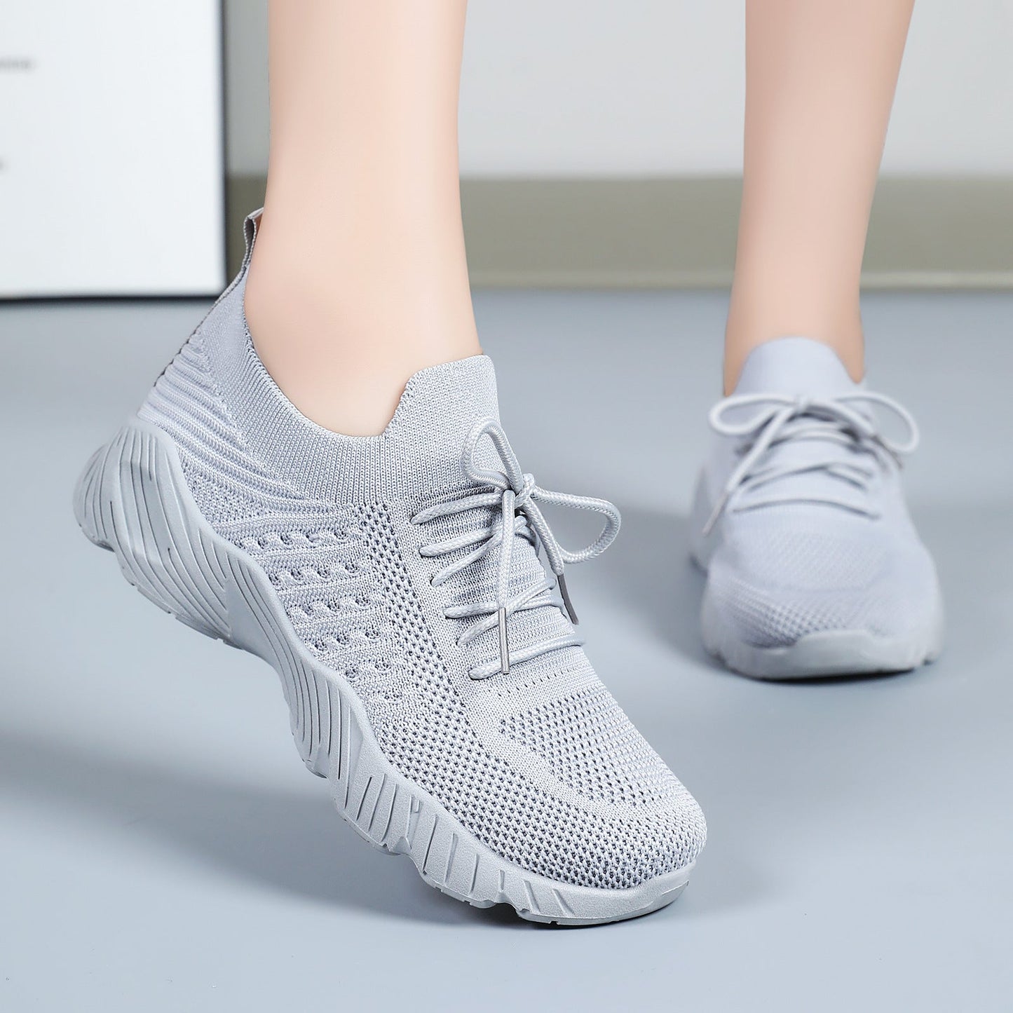 Comfort Knit Sophie Laurie Spring Sneakers