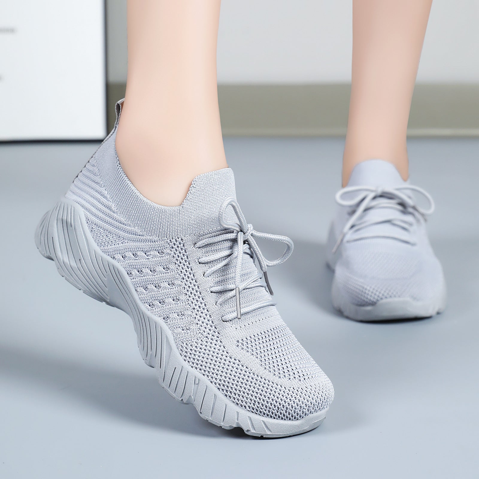 Comfort Knit Sophie Laurie Spring Sneakers